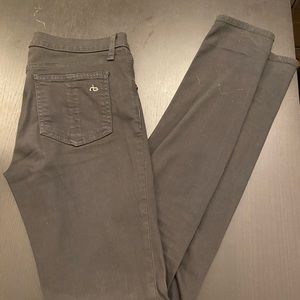 Rag & Bone Dark grey skinny jeans!